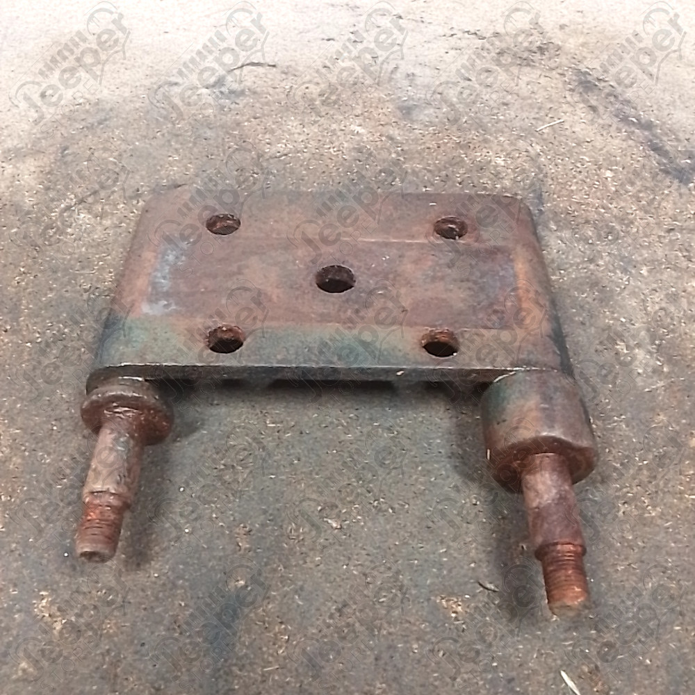 Occasion : Fixation de lame sur pont avant droit pour Jeep CJ5, CJ7, CJ8