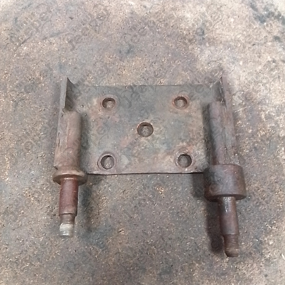Occasion : Fixation de lame sur pont avant gauche pour Jeep CJ5, CJ7, CJ8