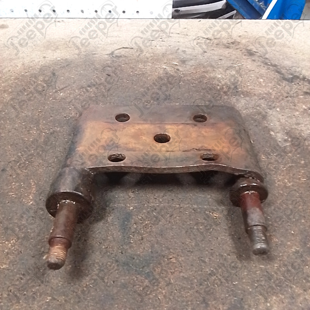 Occasion : Fixation de lame sur pont avant gauche pour Jeep CJ5, CJ7, CJ8