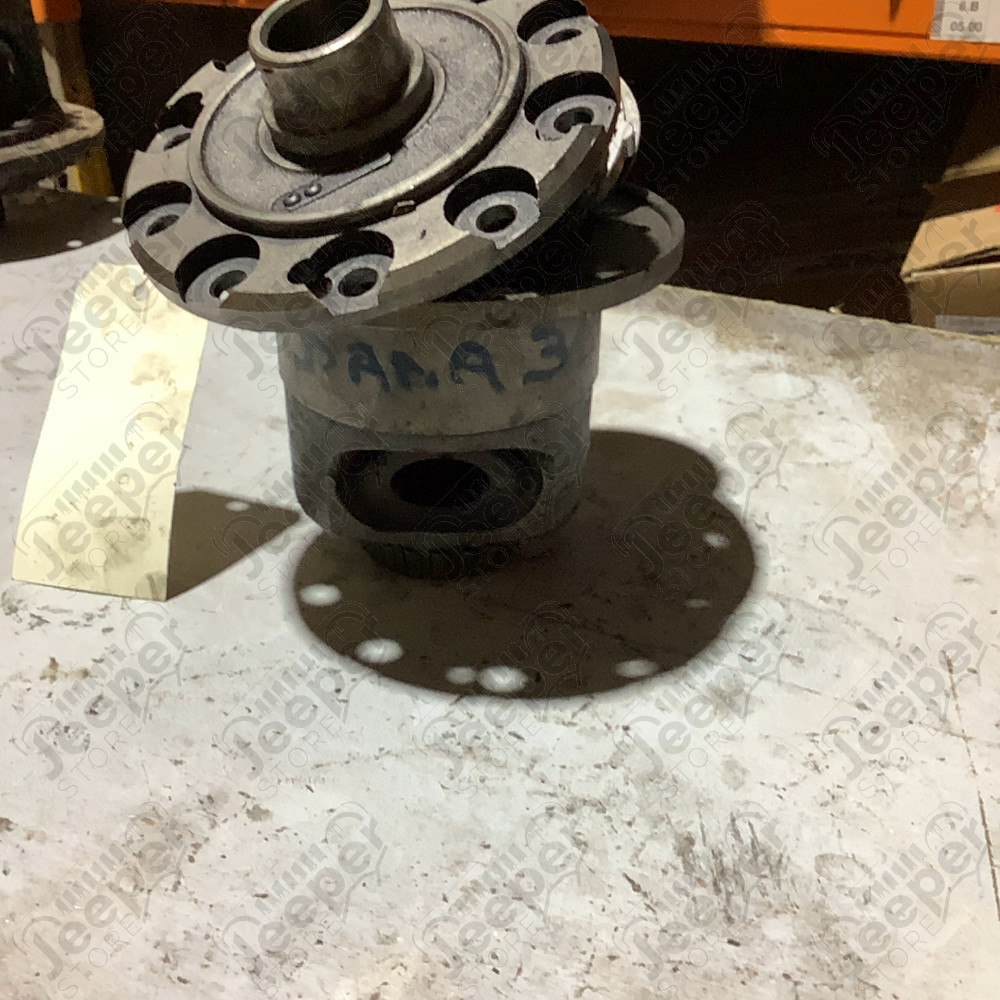 Occasion : Cage de différentiel avant dana 30 avec varie lock à refaire. Pour ratio 3.73 et + pour Jeep Grand Cherokee WJ, WG