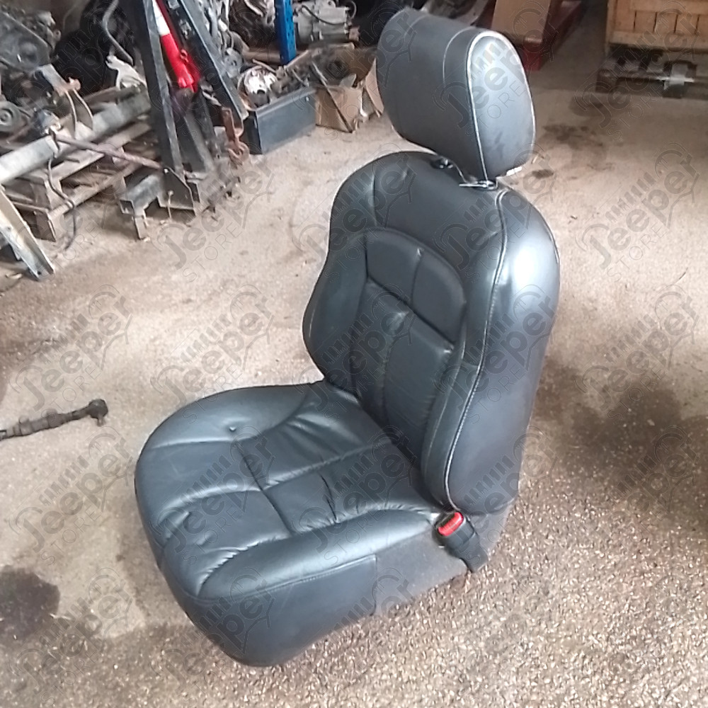 Occasion : Siège passager en cuir gris foncé réglable électriquement pour Jeep Grand Cherokee WJ, WG