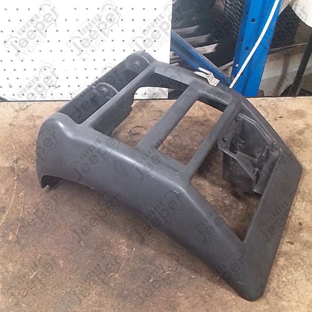 Occasion : Face de console intérieure pour climatisation et autoradio d'origine pour Jeep Wrangler TJ