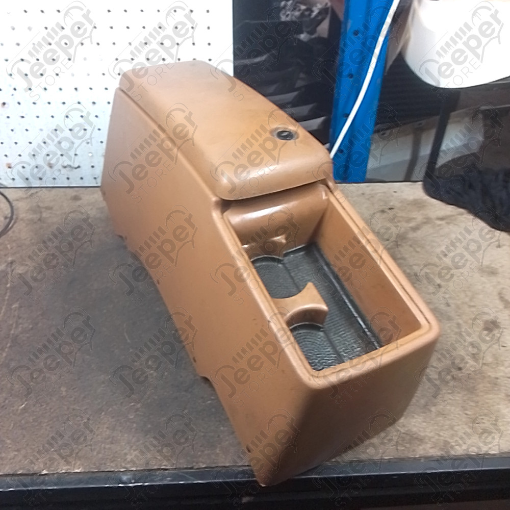 Occasion : Console centrale marron pour Jeep Wrangler YJ