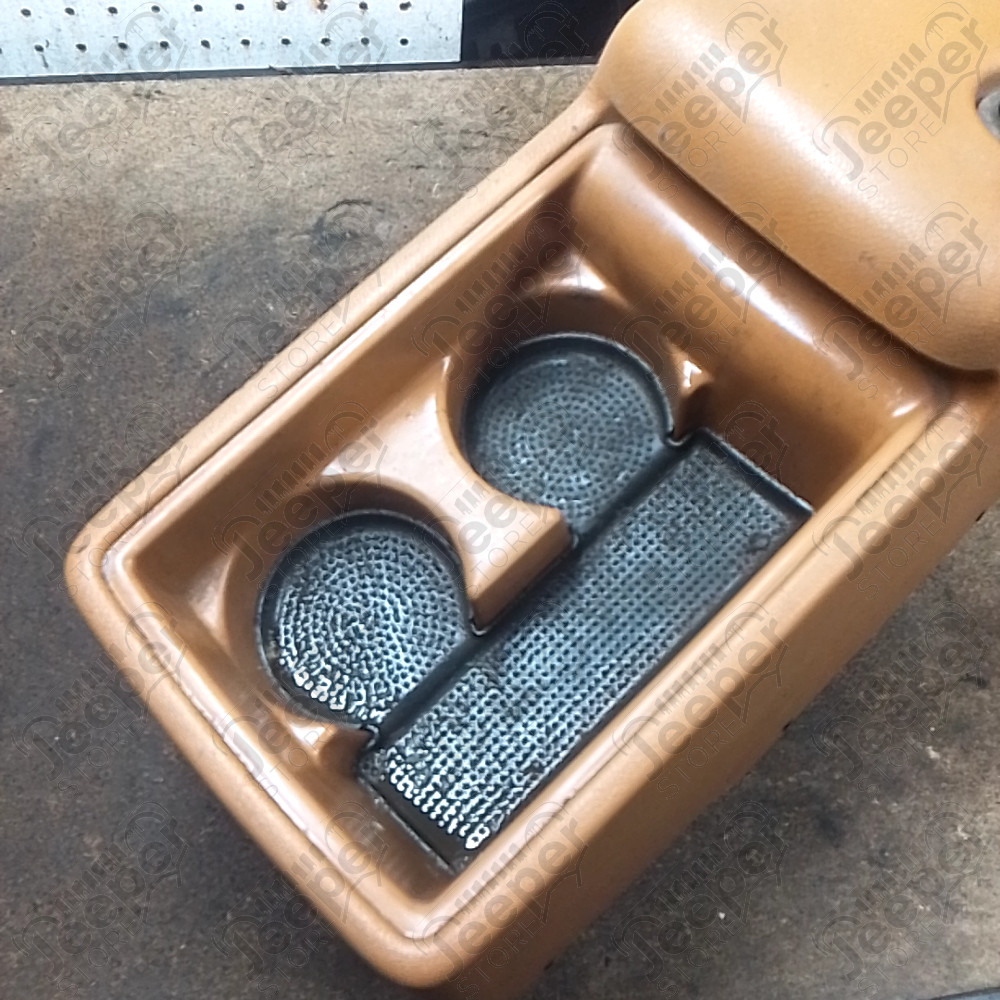 Occasion : Console centrale marron pour Jeep Wrangler YJ