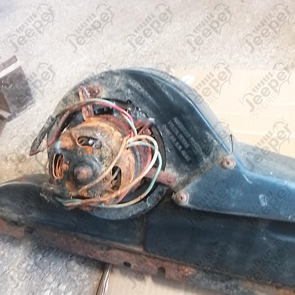 Occasion : Commande de ventilation intérieure en option (sous tableau de bord) (incomplète) pour Jeep Wrangler YJ