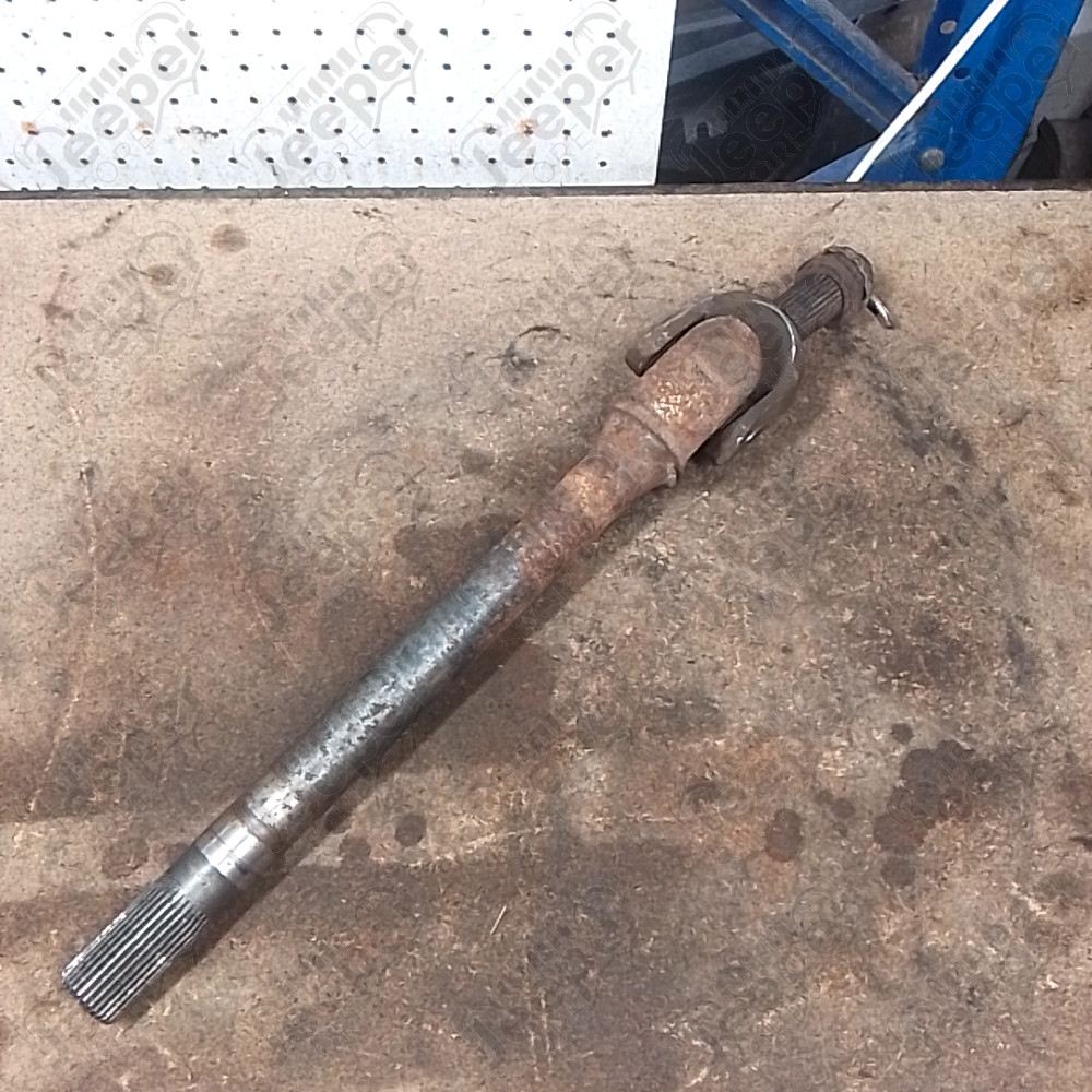 Occasion : Demi arbre de roue gauche renforcé sans ABS/ cannelures : 30 pour Jeep YJ, TJ, MJ, XJ, ZJ, ZG