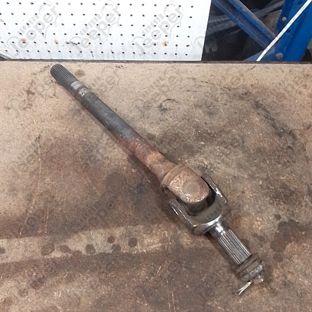 Occasion : Demi arbre de roue gauche renforcé sans ABS/ cannelures : 30 pour Jeep YJ, TJ, MJ, XJ, ZJ, ZG