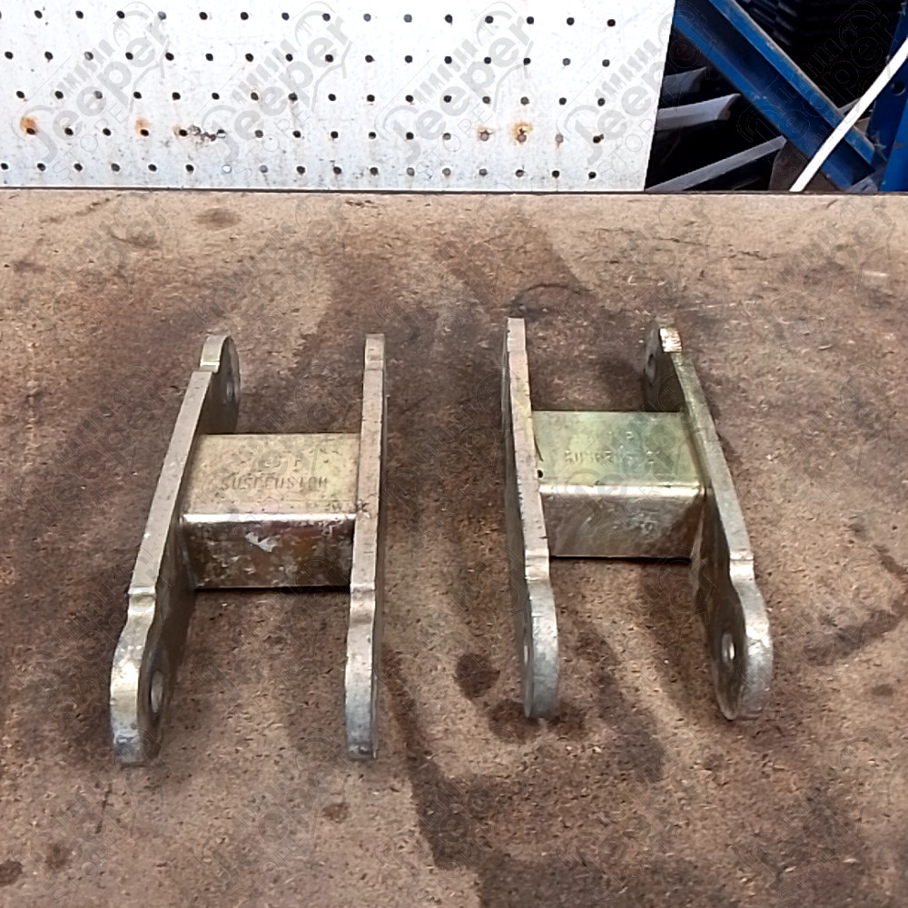 Occasion : 2 jumelles avant renforcées largueur : 6,5 cm / entraxe : 16cm pour Jeep CJ5, CJ7, CJ8