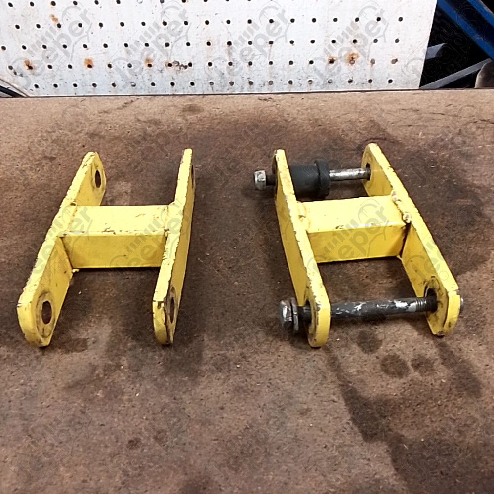 Occasion : 2 jumelles avant ou arrière renforcées largueur : 7,5 cm / entraxe : 15,50cm pour Jeep CJ7, CJ8, YJ