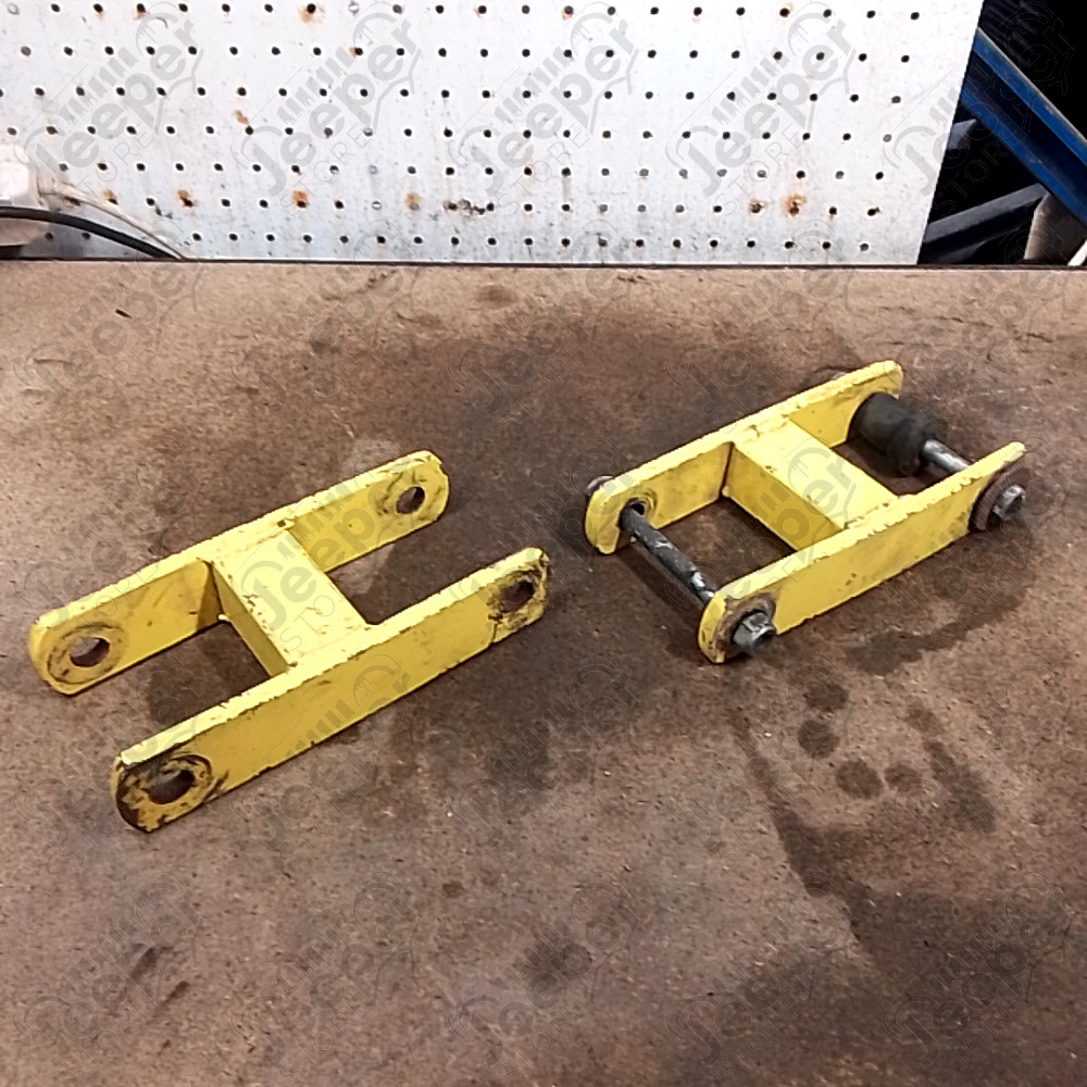 Occasion : 2 jumelles avant ou arrière renforcées largueur : 7,5 cm / entraxe : 15,50cm pour Jeep CJ7, CJ8, YJ