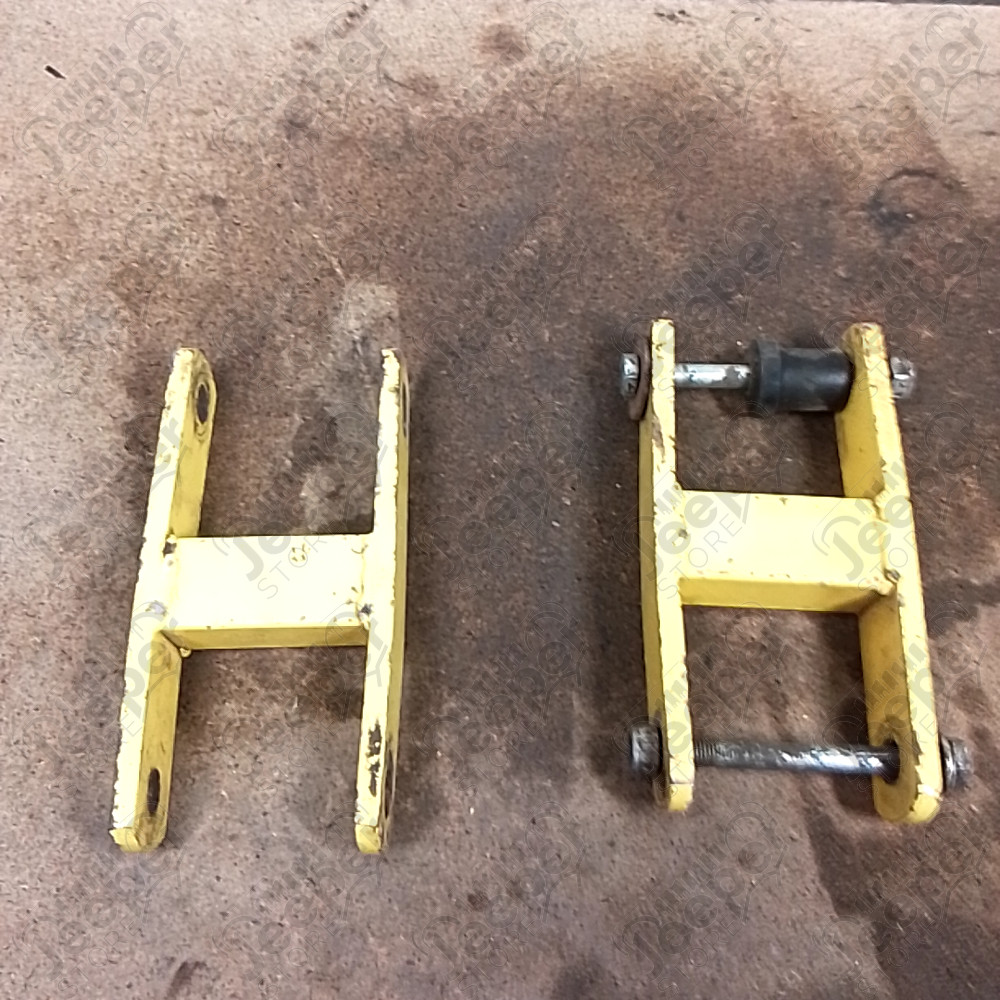 Occasion : 2 jumelles avant ou arrière renforcées largueur : 7,5 cm / entraxe : 15,50cm pour Jeep CJ7, CJ8, YJ