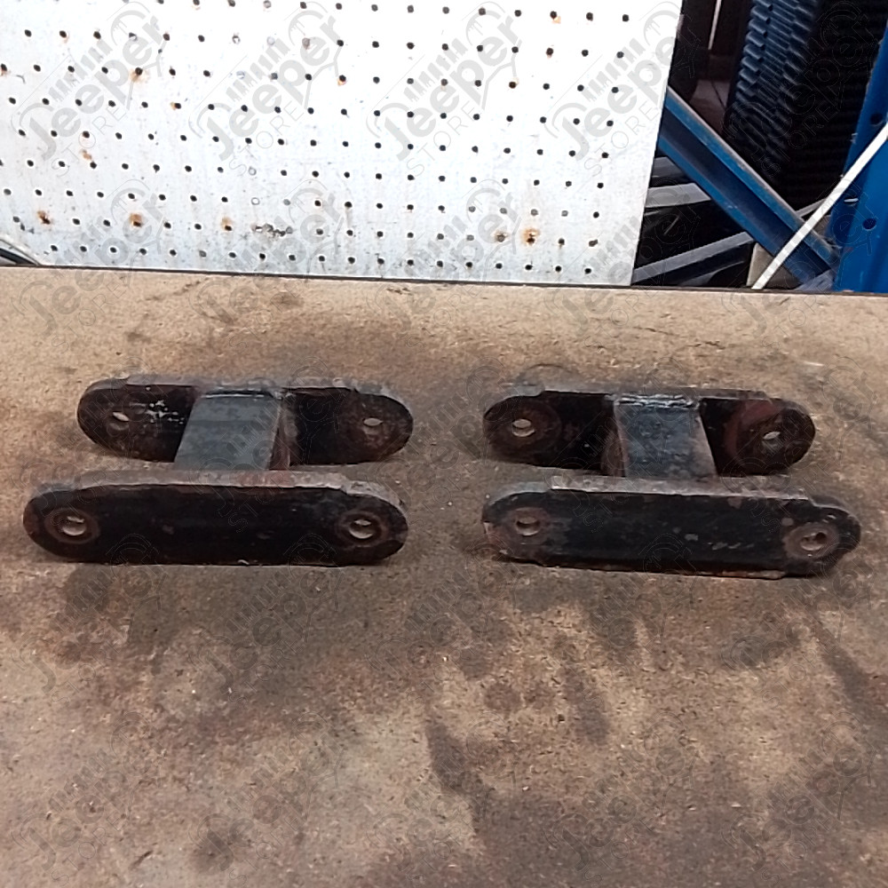 Occasion : 2 jumelles avant ou arrière renforcées largueur : 7,5 cm / entraxe : 15cm pour Jeep CJ7, CJ8, YJ