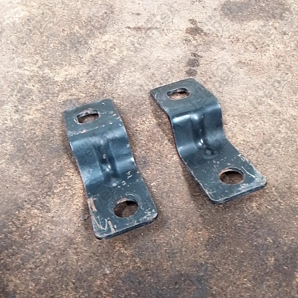 Occasion : Kit de 2 fixations de pare chocs arrière d'origine pour Jeep Wrangler JK