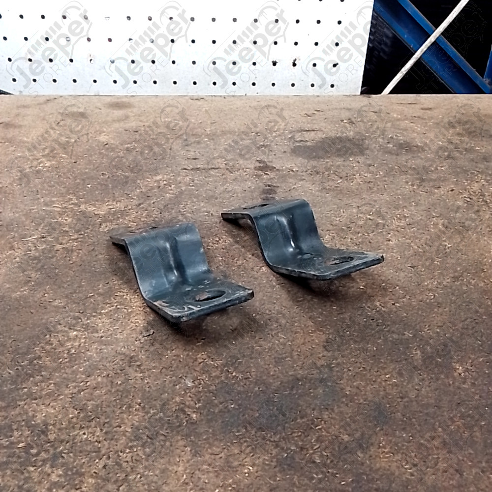 Occasion : Kit de 2 fixations de pare chocs arrière d'origine pour Jeep Wrangler JK