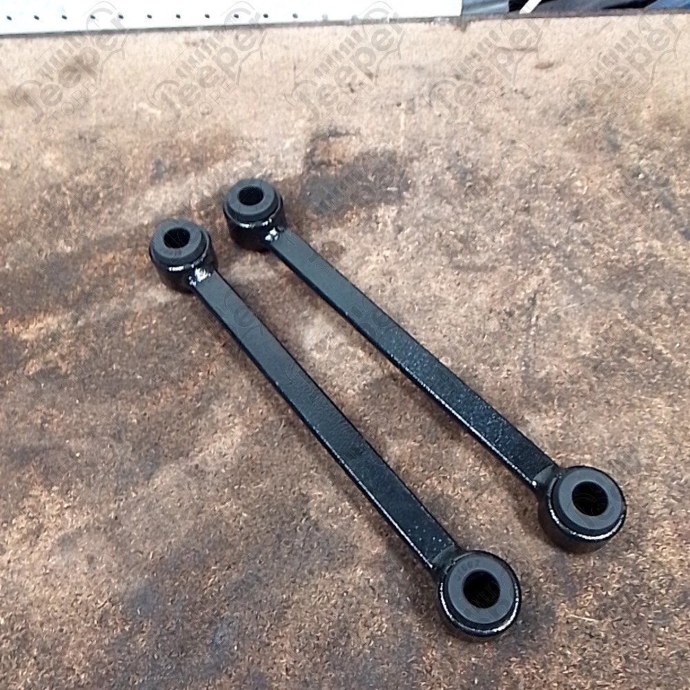 Occasion : Kit de 2 biellettes rallongées / longueur entraxe : 25,5 cm pour Jeep divers