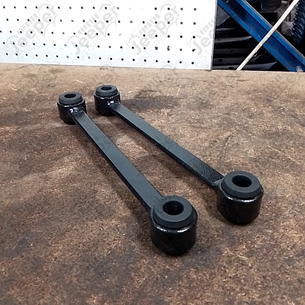 Occasion : Kit de 2 biellettes rallongées / longueur entraxe : 25,5 cm pour Jeep divers