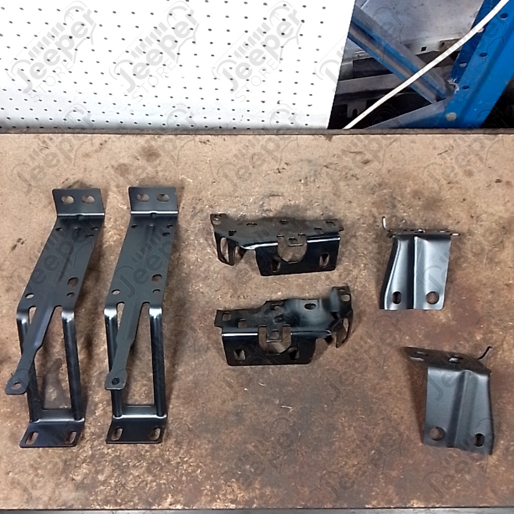 Occasion : Fixations pour pare chocs arrière pour Jeep Wrangler JK