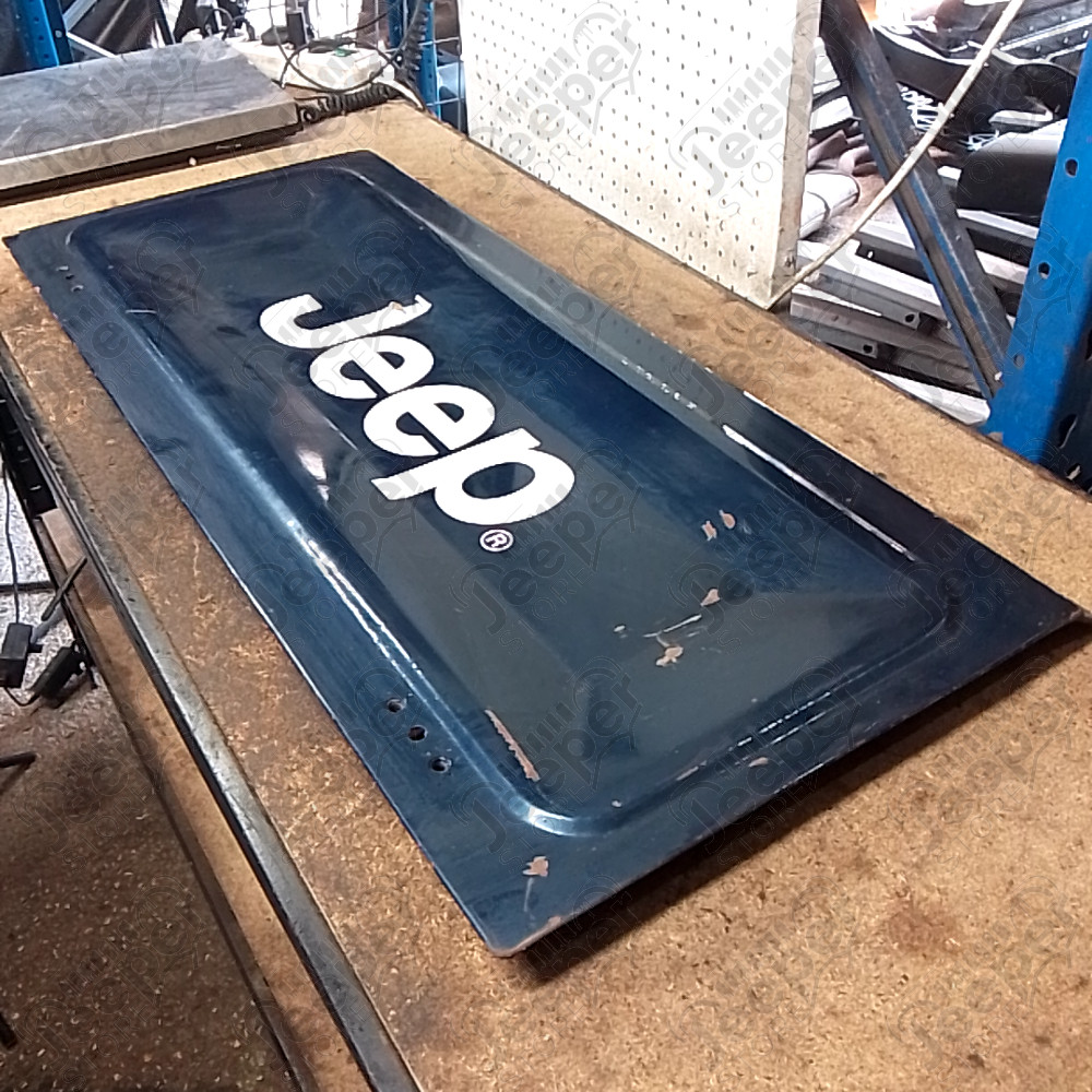 Occasion : Coffre (ridelle) bleu pour Jeep CJ7