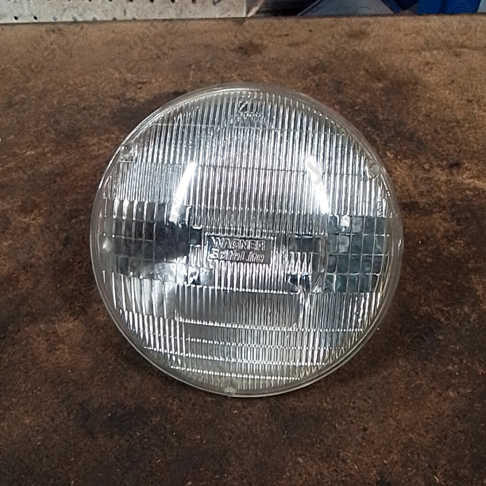 Occasion : Phare 7" avec ampoule incorporée pour Jeep CJ5, CJ7, CJ8