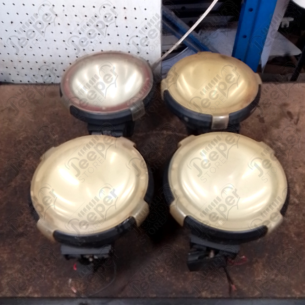 Occasion : Kit de 4 phares HID / diamètre : 21 cm / profondeur : 16 cm pour Jeep divers