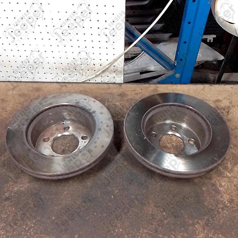 Occasion : Lot de 2 disques avant pour Jeep TJ, XJ