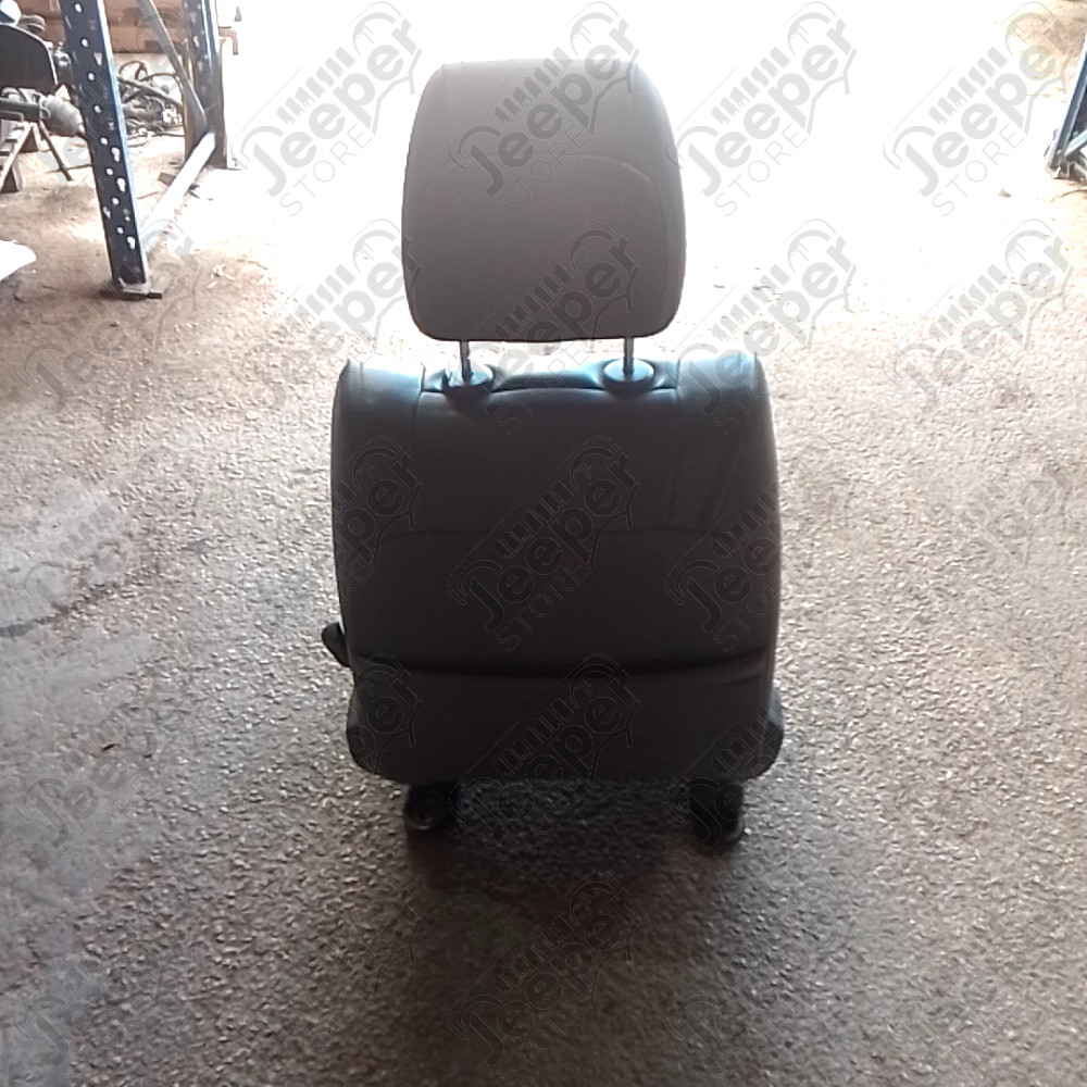 Occasion : Siège passager gris en cuir réglable électriquement (sans son socle) pour Jeep Grand Cherokee WH, WK