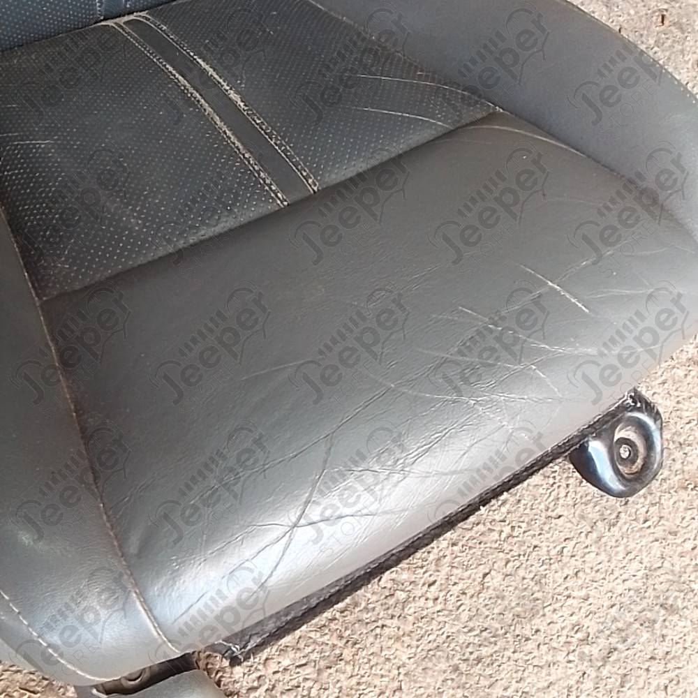Occasion : Siège passager gris en cuir réglable électriquement (sans son socle) pour Jeep Grand Cherokee WH, WK