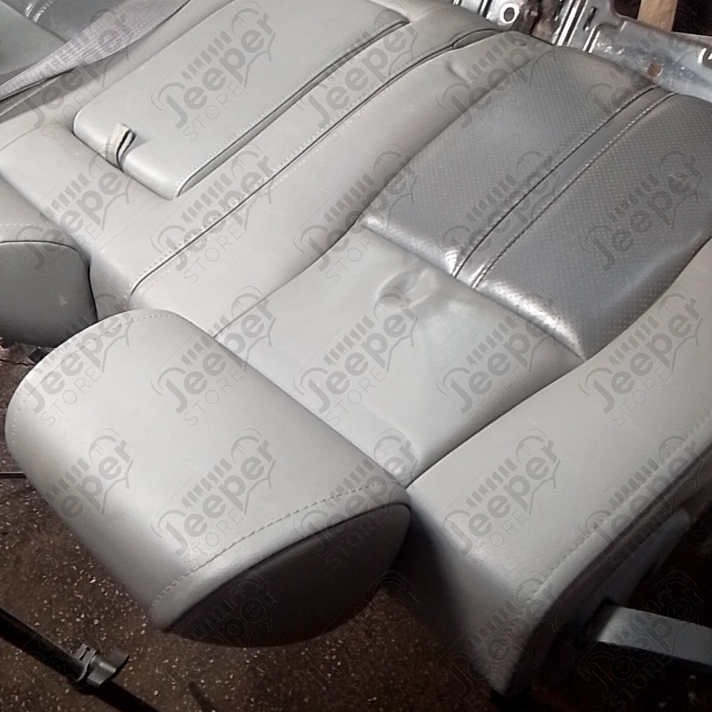 Occasion : Dossier banquette arrière gris en cuir pour Jeep Grand Cherokee WH, WK