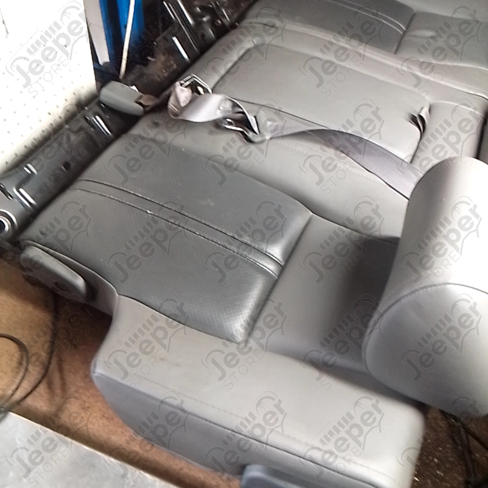 Occasion : Dossier banquette arrière gris en cuir pour Jeep Grand Cherokee WH, WK