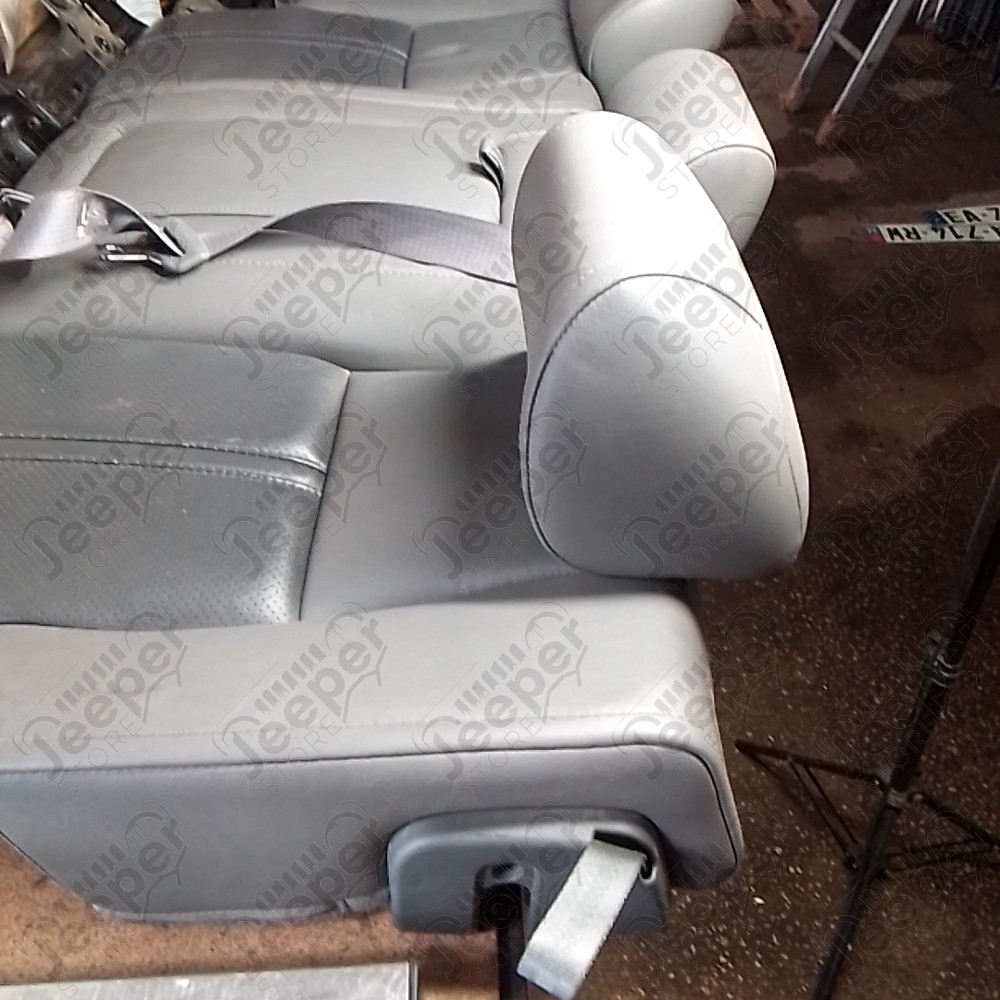 Occasion : Dossier banquette arrière gris en cuir pour Jeep Grand Cherokee WH, WK