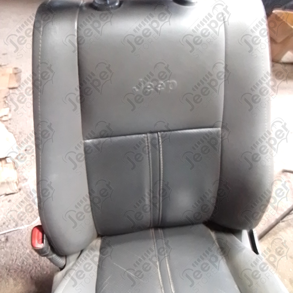 Occasion : Siège passager gris en cuir (sans son socle) pour Jeep Grand Cherokee WH, WK