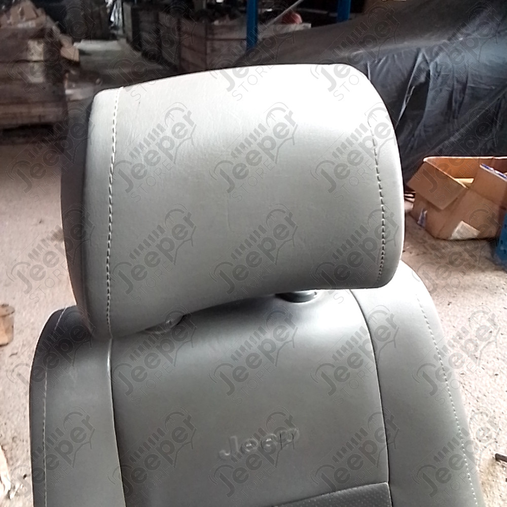 Occasion : Siège passager gris en cuir (sans son socle) pour Jeep Grand Cherokee WH, WK
