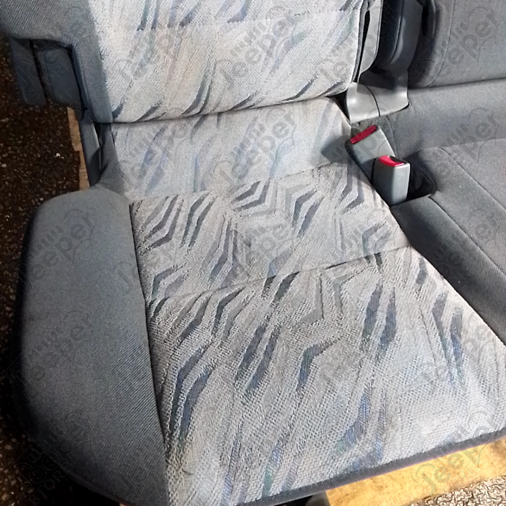 Occasion : Banquette arrière (assise + dossier) en tissu bleu d'origine pour Toyota