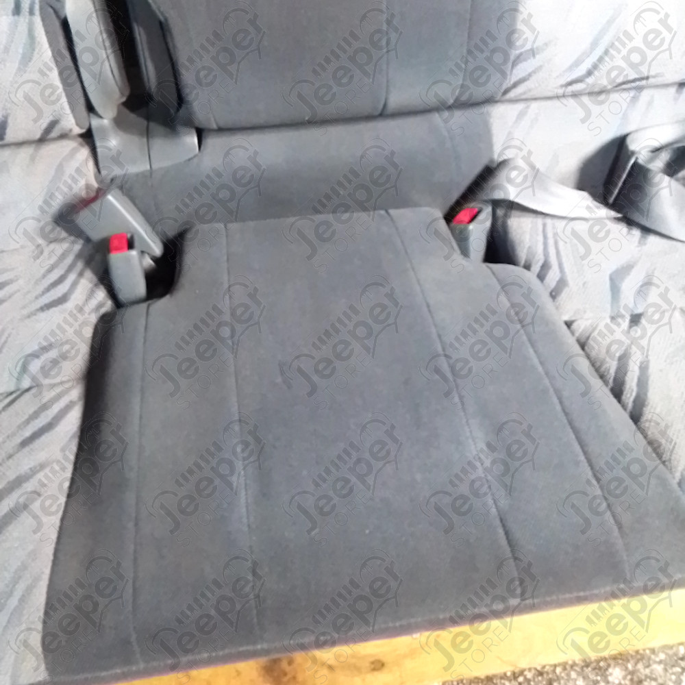 Occasion : Banquette arrière (assise + dossier) en tissu bleu d'origine pour Toyota