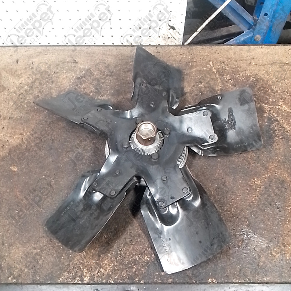 Occasion : Hélice de ventilation de refroidissement moteur pour 2.8L CRD pour Jeep Cherokee Liberty KJ