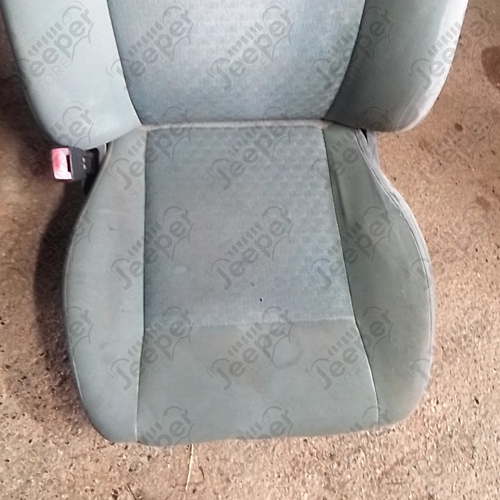 Occasion : Siège conducteur gris en tissu pour Jeep Cherokee Liberty KJ