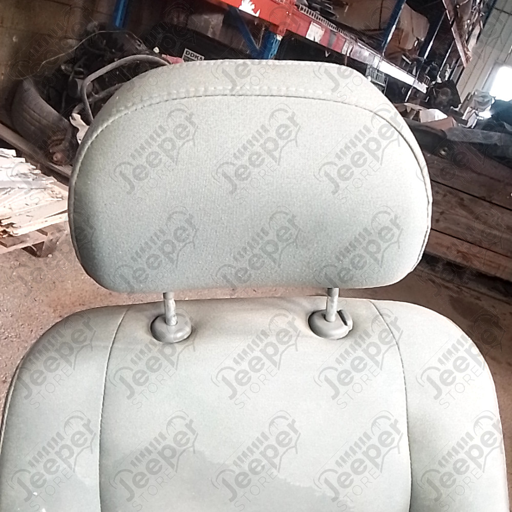 Occasion : Siège conducteur gris en tissu pour Jeep Cherokee Liberty KJ