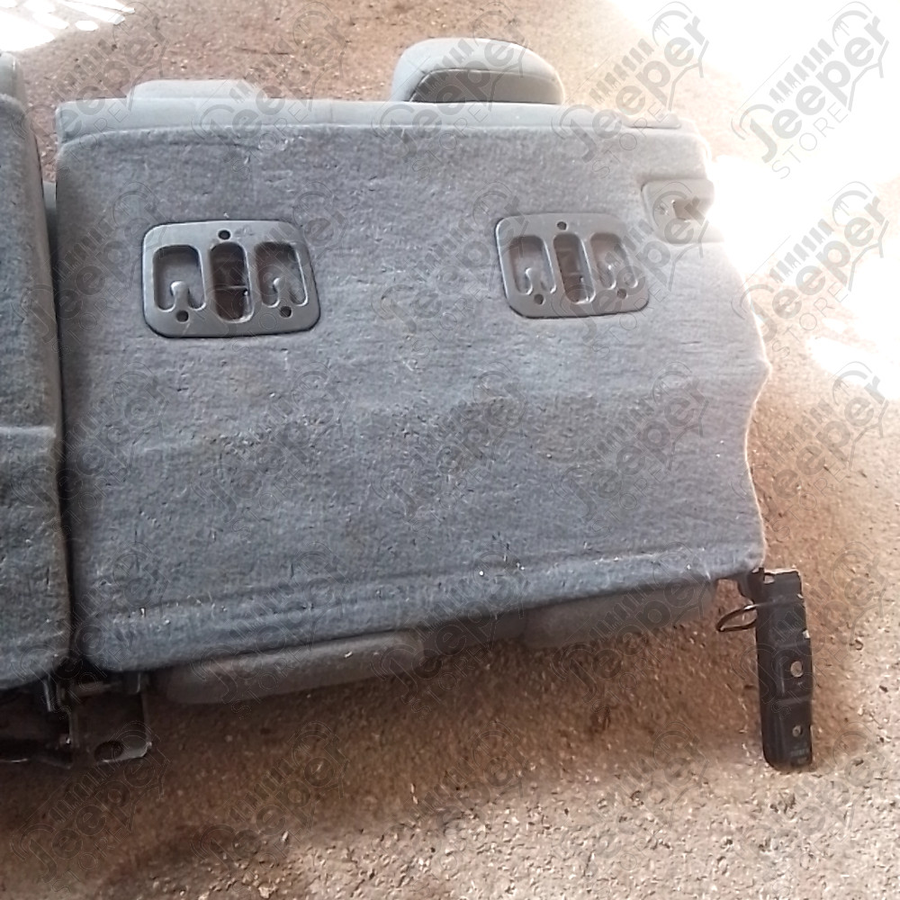Occasion : Banquette arrière (assise + dossier) en tissu gris d'origine pour Jeep Cherokee Liberty KJ