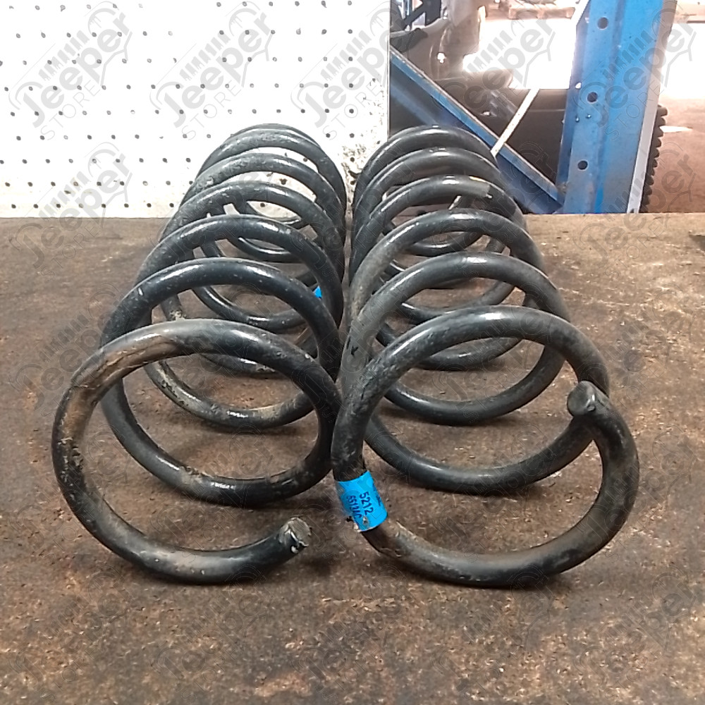 Occasion : Kit de 2 ressorts avant (hauteur d'origine) pour Jeep Wrangler JK
