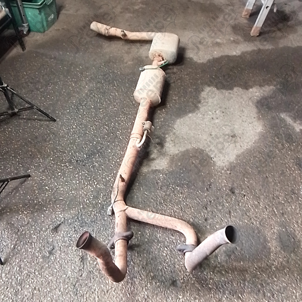 Occasion : Catalyseurs en Y avec sortie latéral avant roue arrière pour 4.7L V8 pour Jeep Grand Cherokee WJ, WG