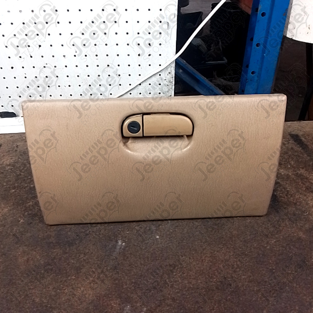 Occasion : Porte de boîte à gants beige/marron pour Jeep Wrangler TJ