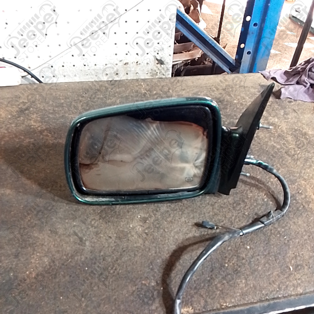 Occasion : Rétroviseur vert gauche électrique (vitre hs) pour Jeep Grand Cherokee ZJ, ZG