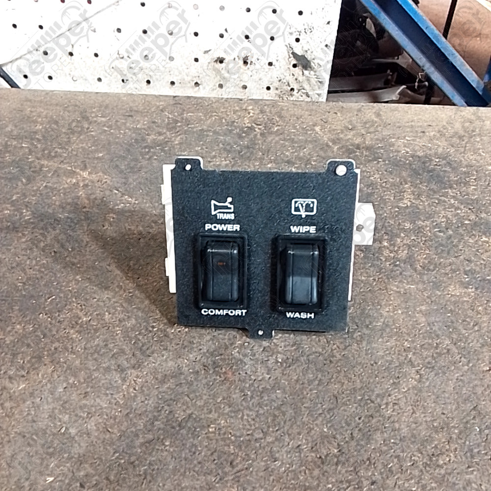 Occasion : Commande de transmission confort + interrupteur d'essuie glace arrière pour Jeep Cherokee XJ