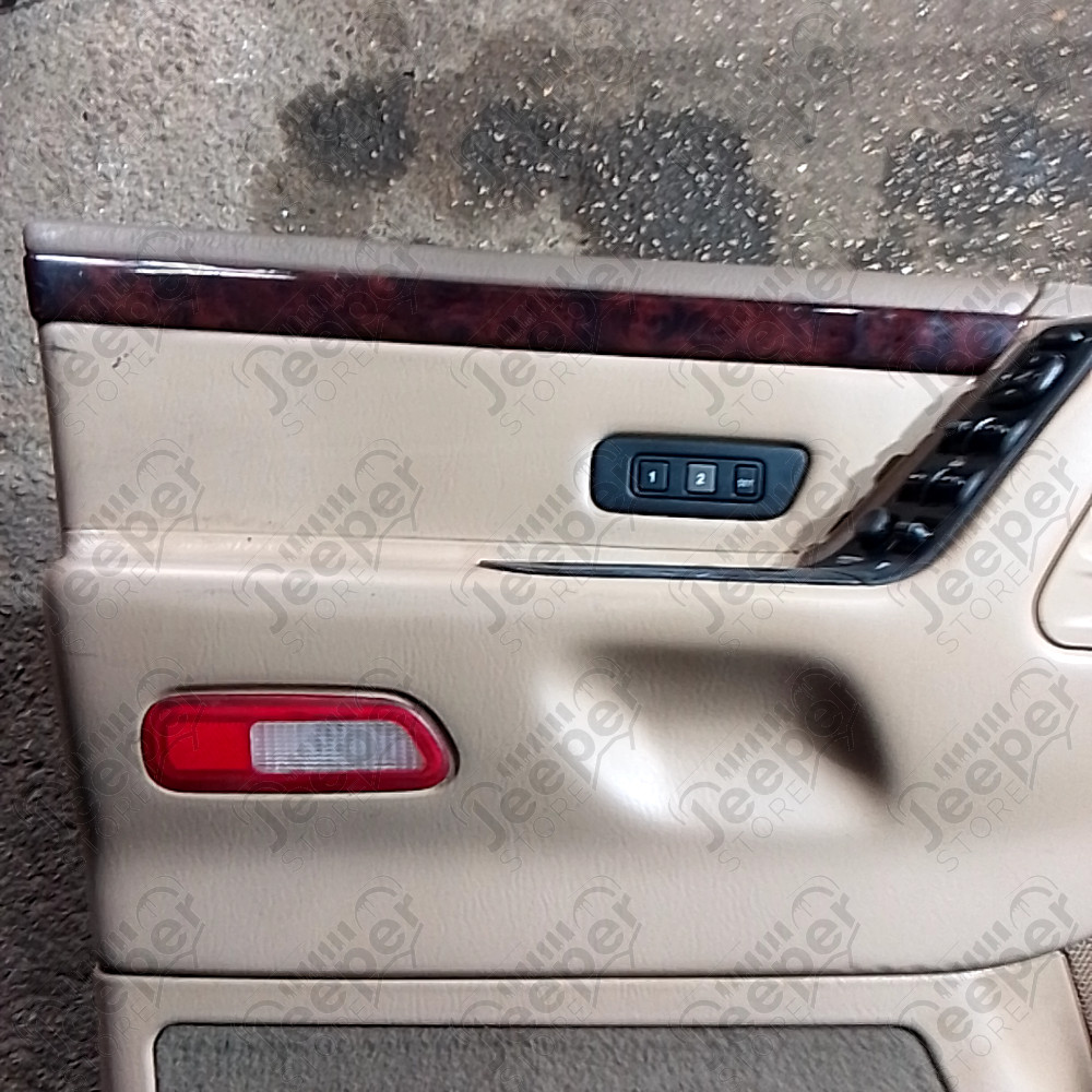 Occasion : Panneau de porte intérieur avant gauche marron/crème pour Jeep Grand Cherokee WJ, WG