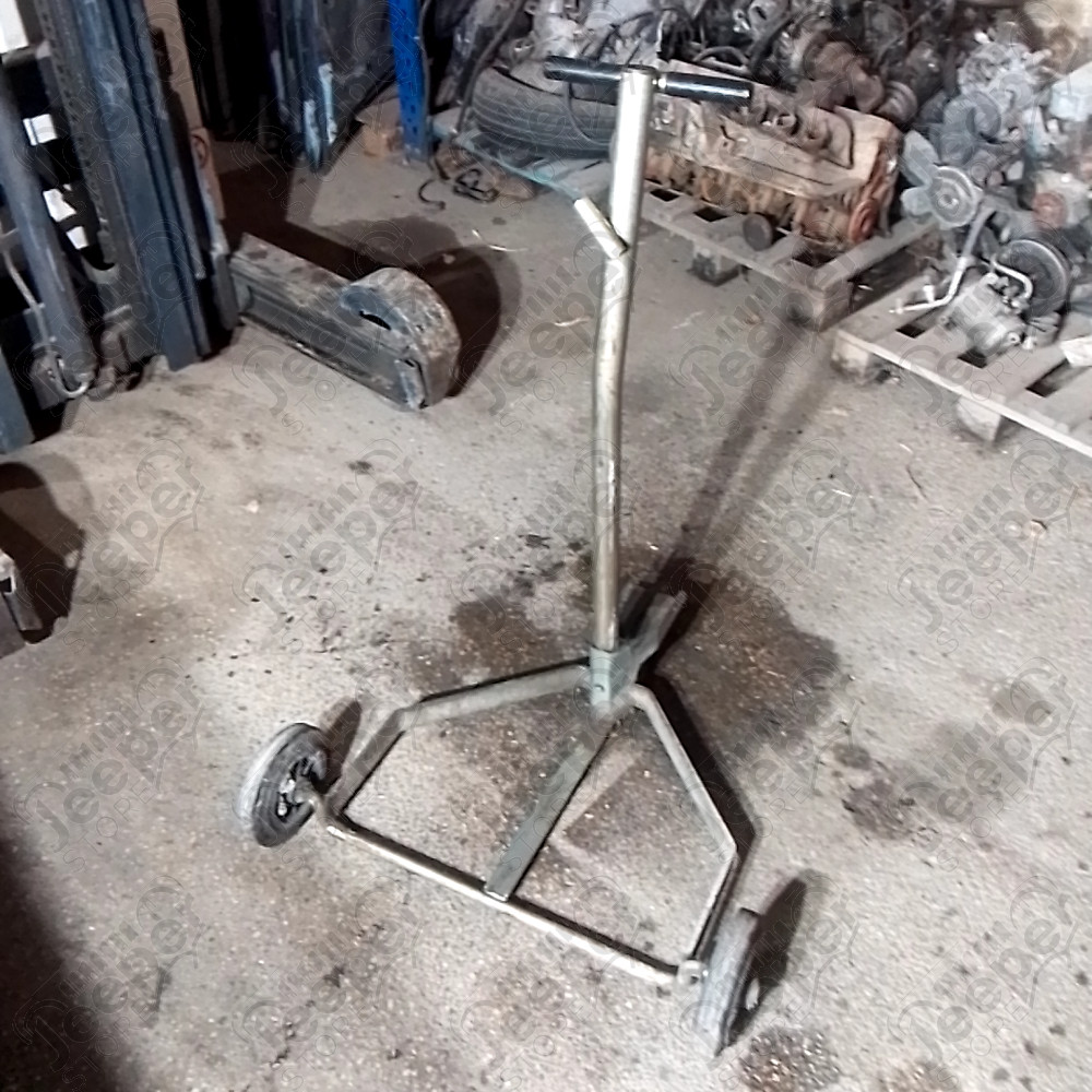 Occasion : Chariot à 3 roues pour fut de 208 Litres pour atelier mécanique