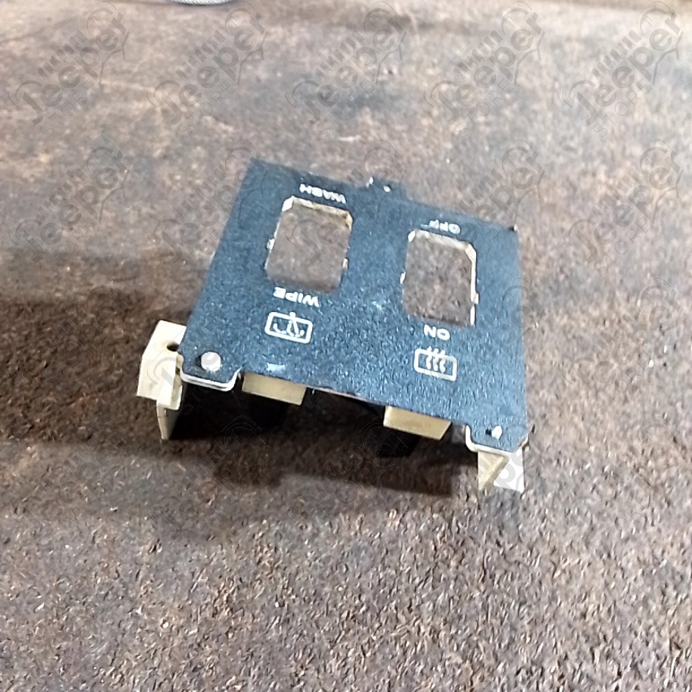 Occasion : Interrupteur tableau de bord pour dégivrage lunette arrière + essuie-glace arrière pour Jeep Cherokee XJ
