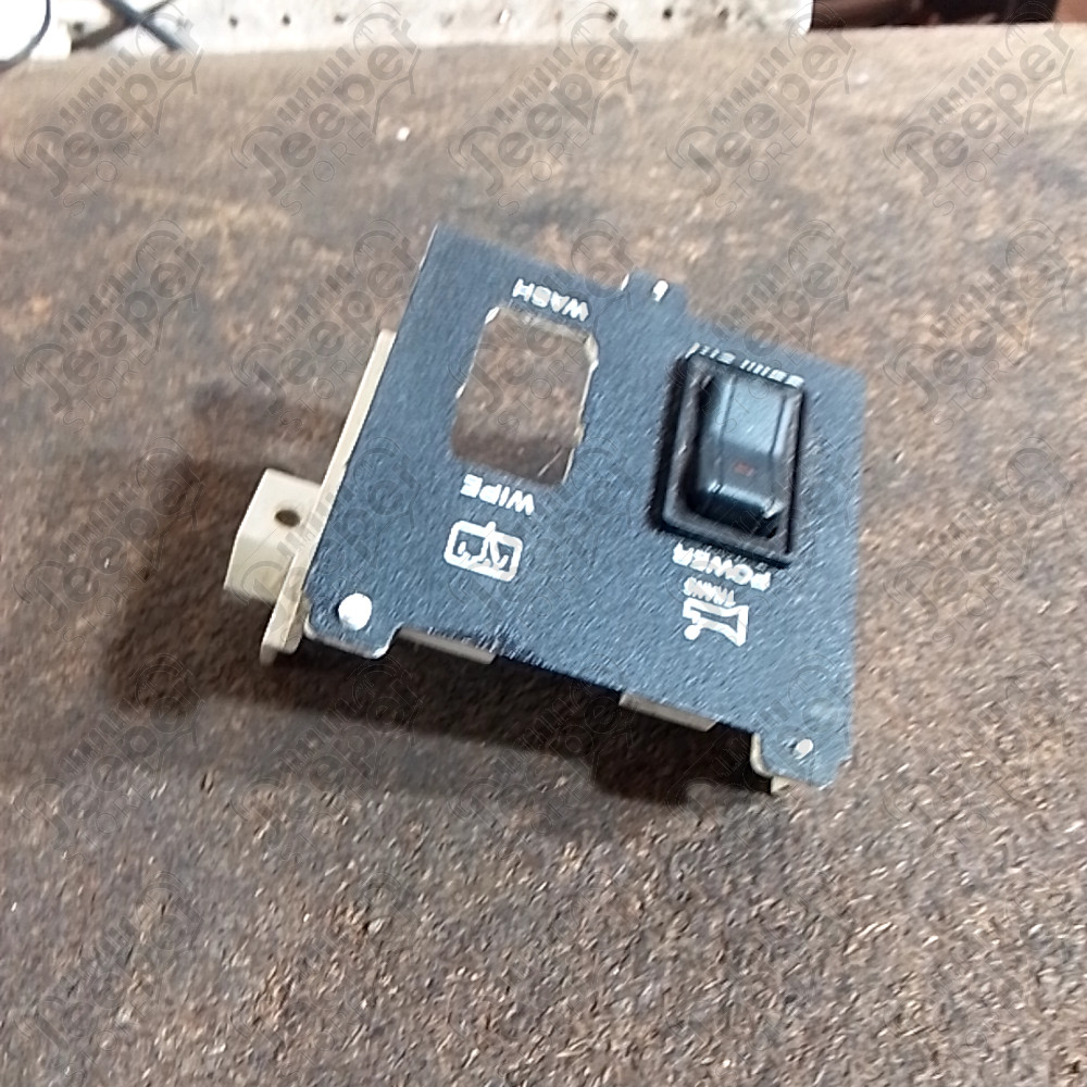 Occasion : Interrupteur tableau de bord pour essuie glace arrière + mode de transmission pour Jeep Cherokee XJ