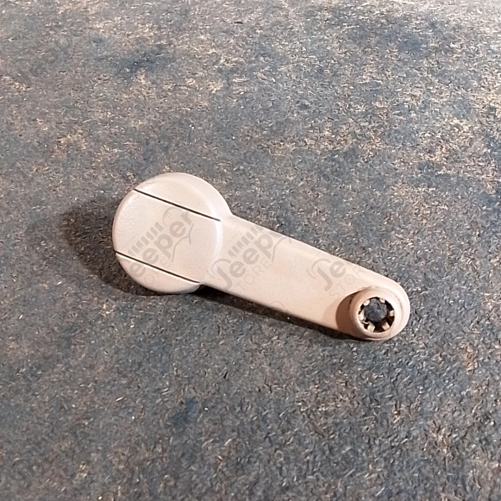 Occasion : Manivelle intérieure marron pour vitre pour Jeep Cherokee XJ