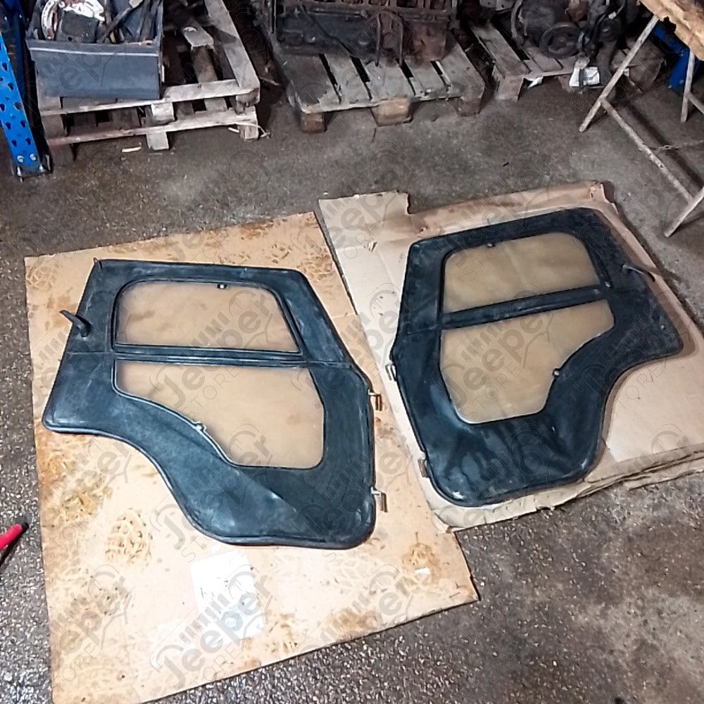 Occasion : Kit de 2 portes en toile pour Jeep CJ5, CJ6