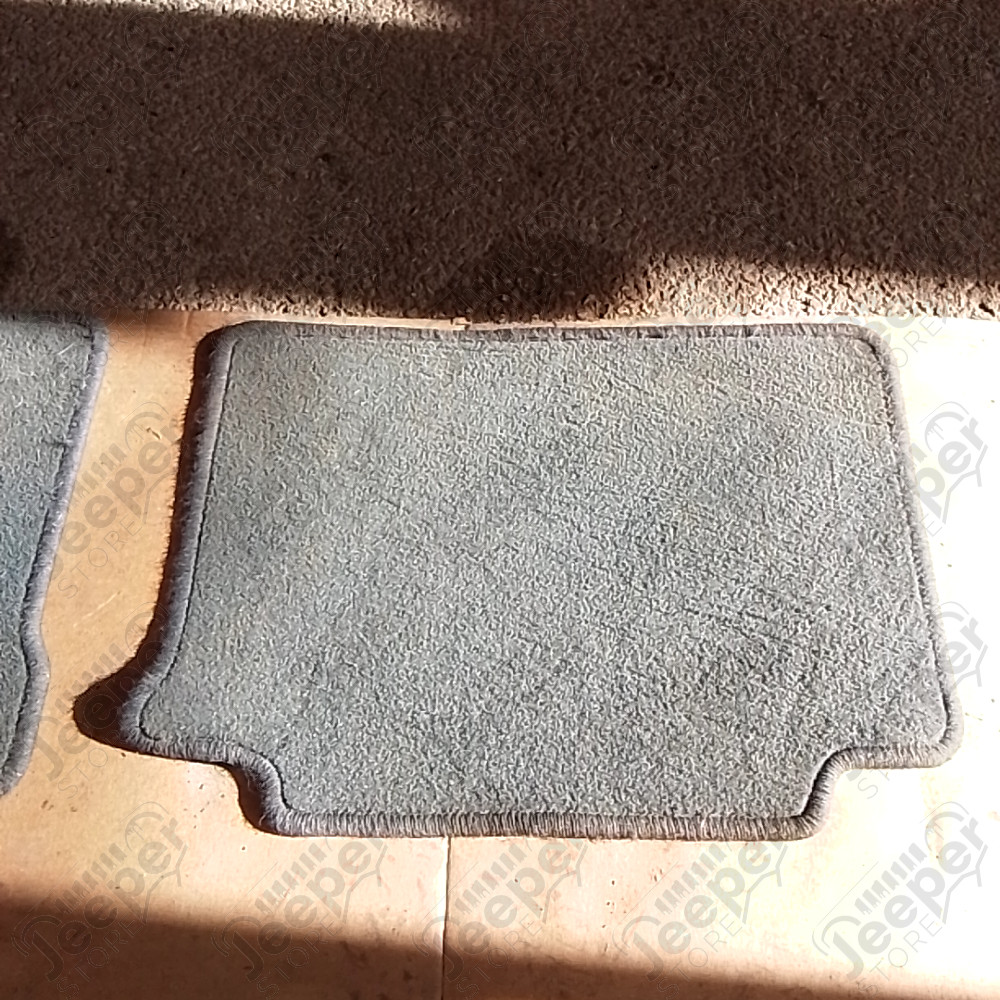 Occasion : Kit de 2 tapis arrière gris pour 4 portes pour Jeep Wrangler JK
